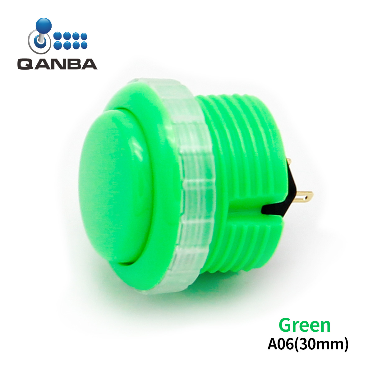 QANBA Gravity LX Clear 30mm Mechanical Pushbutton switch Arcade buttons