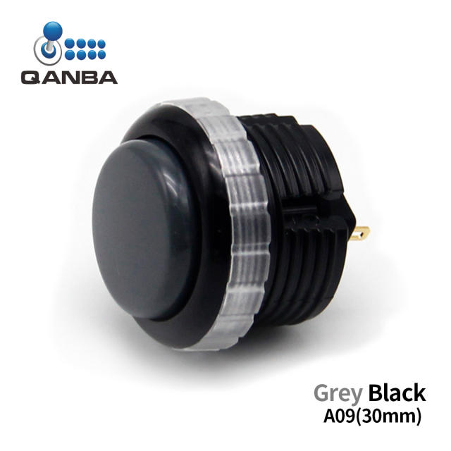 QANBA Gravity LX Clear 30mm Mechanical Pushbutton switch Arcade buttons