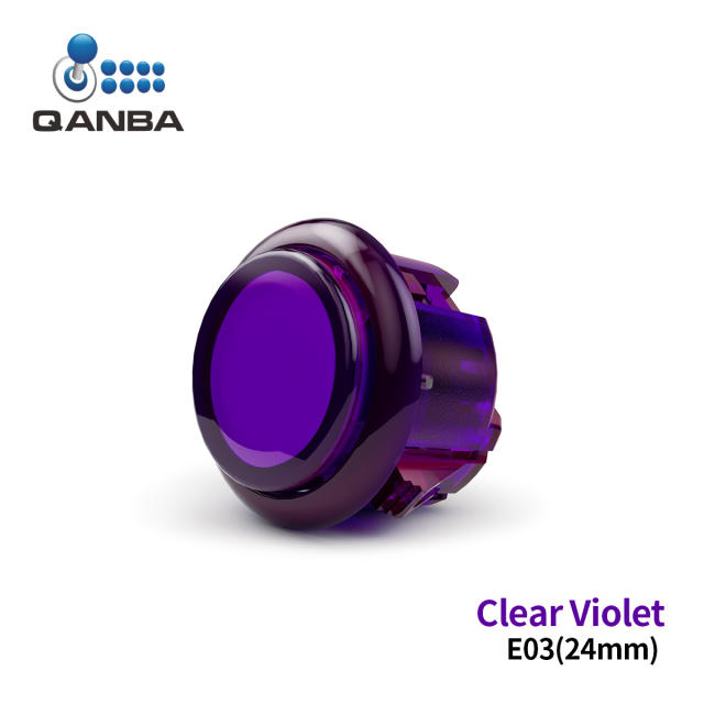 QANBA Gravity KS Mechanical Shafts Silent Pushbutton 30mm 24mm Snap-In Button