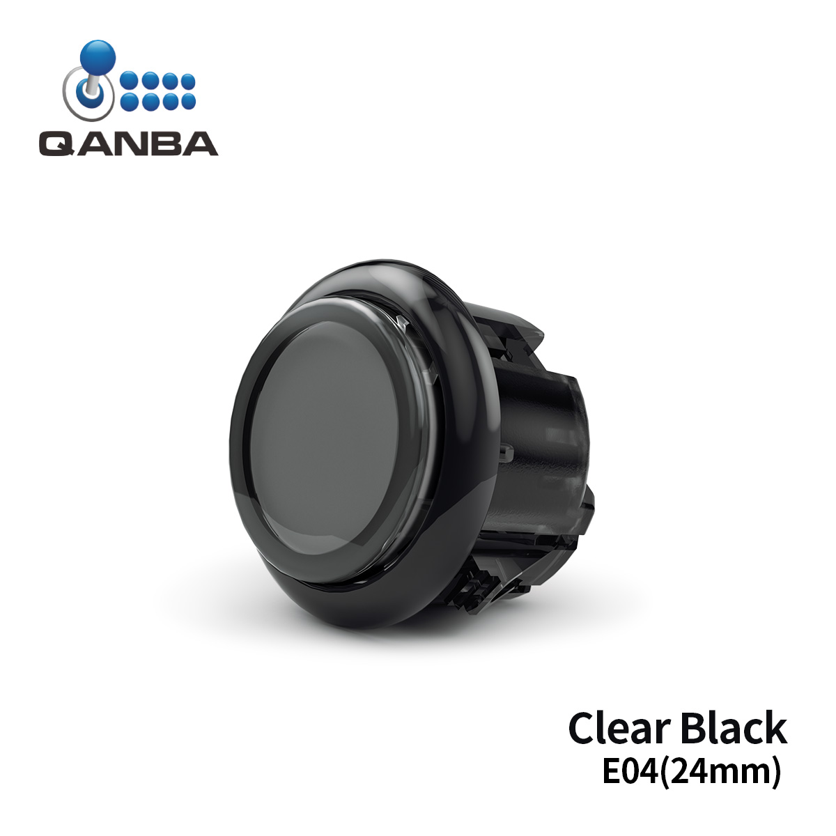 QANBA Gravity KS Mechanical Shafts Silent Pushbutton 30mm 24mm Snap-In  Button