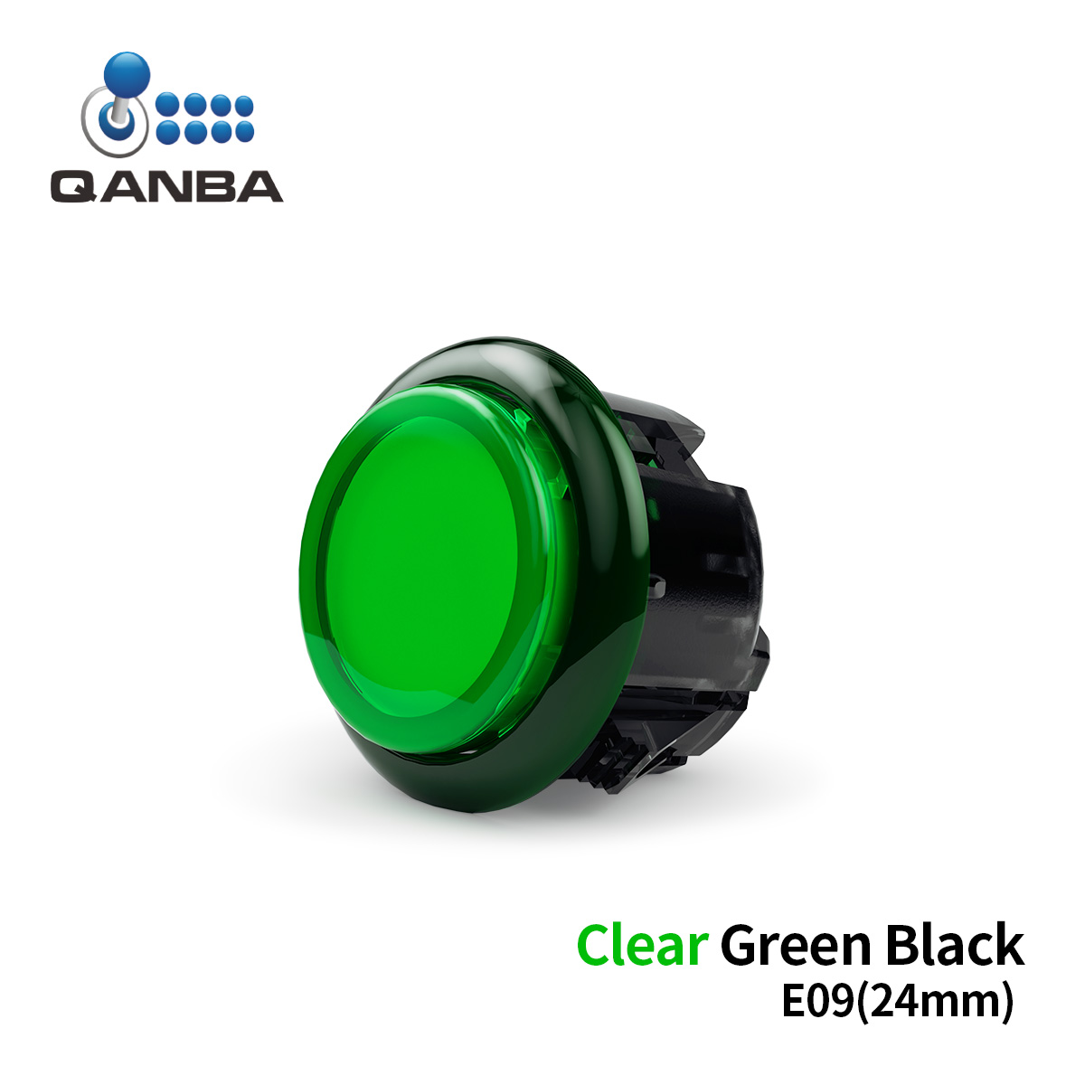 QANBA Gravity KS Mechanical Shafts Silent Pushbutton 30mm 24mm Snap-In Button