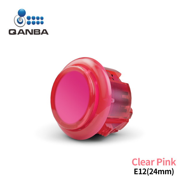QANBA Gravity KS Mechanical Shafts Silent Pushbutton 30mm 24mm Snap-In Button
