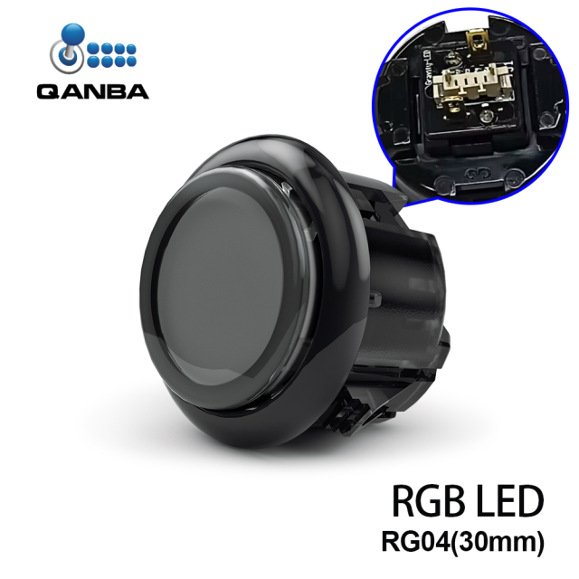 Q8-GR  Arcade Joystick Gravity GRB Button
