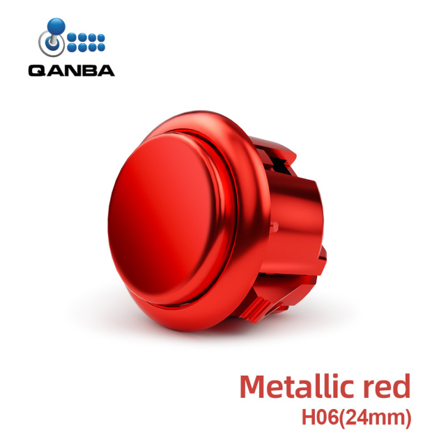 QANBA Gravity KS Mechanical Shafts Silent Pushbutton 30mm 24mm Snap-In Button