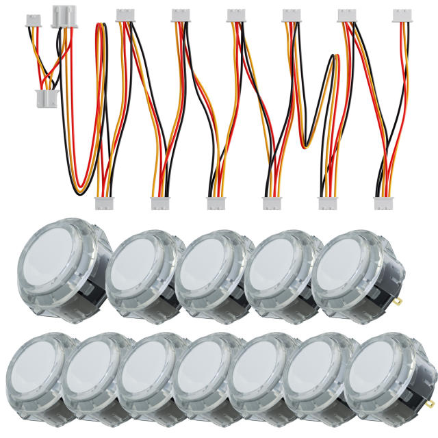 Qanba Gravity KS RGB LED illuminated buttons