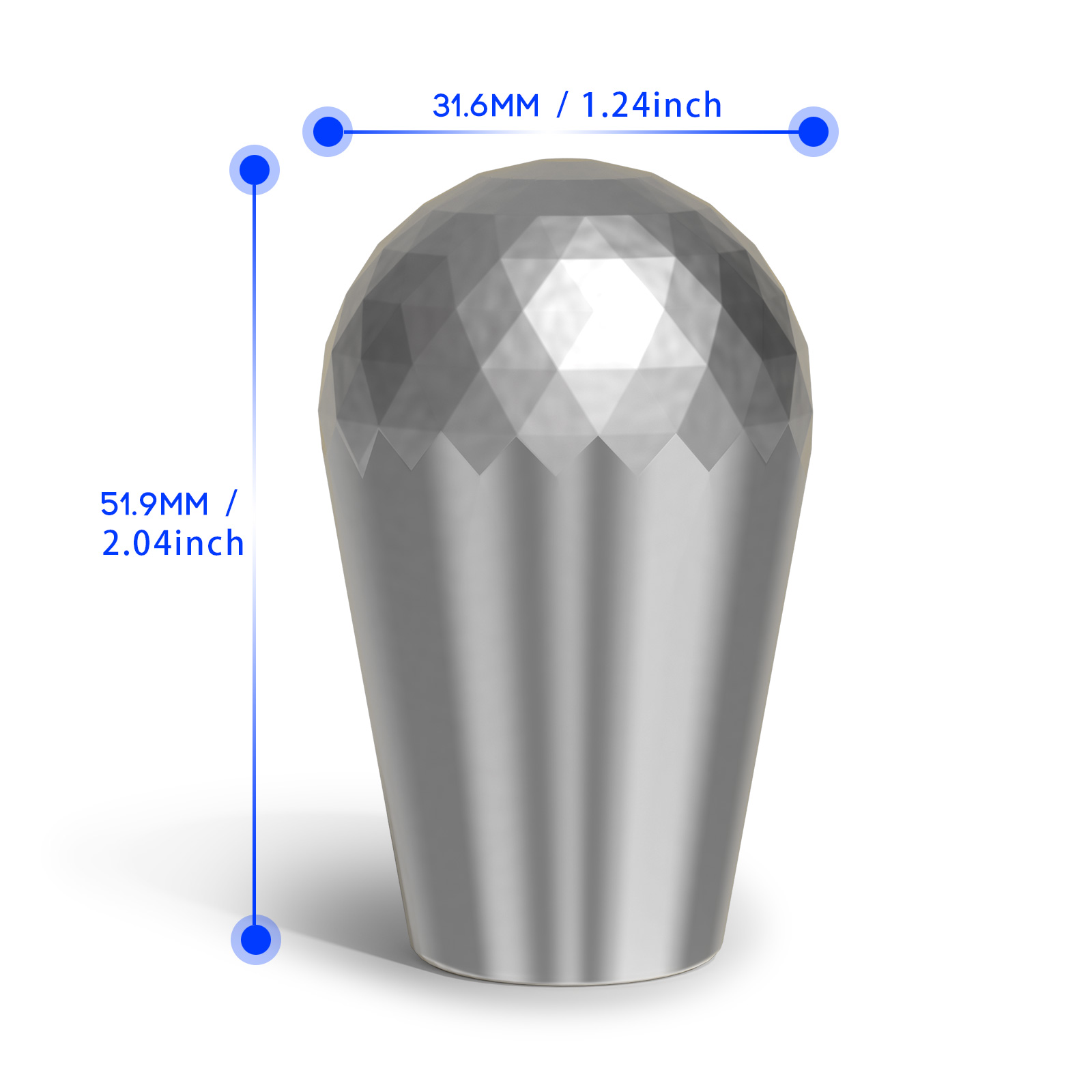 QANBA Metallic 35mm Balltop