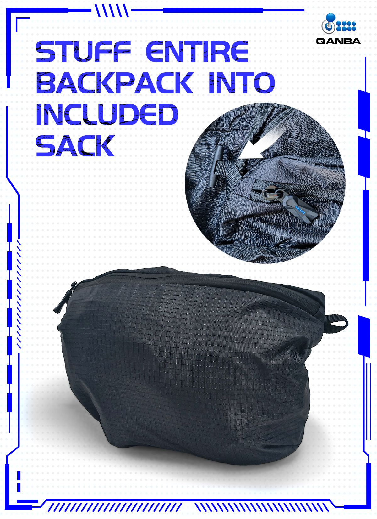 QANBA Guardian 2 Extra Large Storage Volume Arcade Joystick Backpack