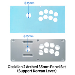 Obsidian 2 Arched 35mm Panel Set（Support Korean Lever）