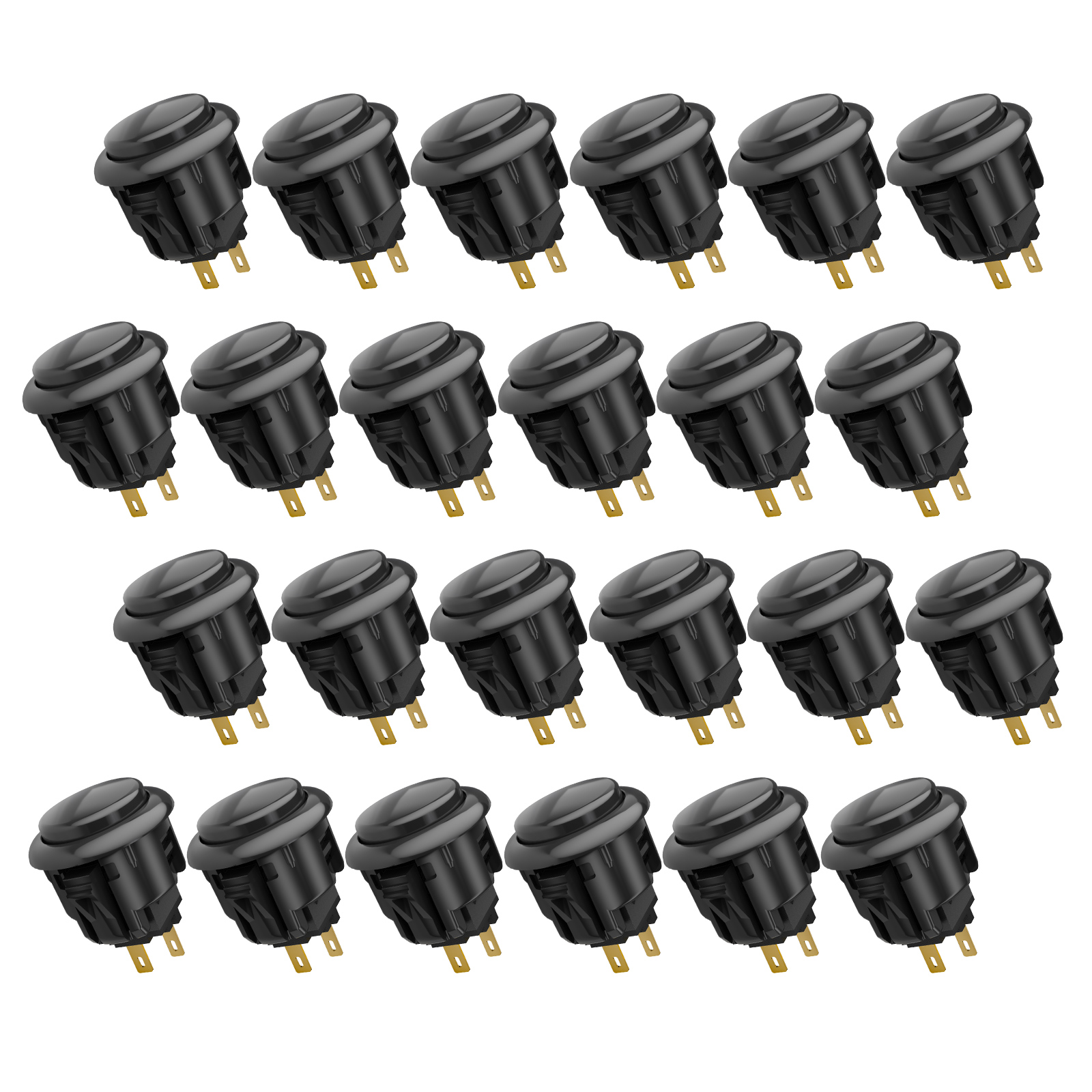 Qanba D-lite Arcade buttons 30mm and 24mm
