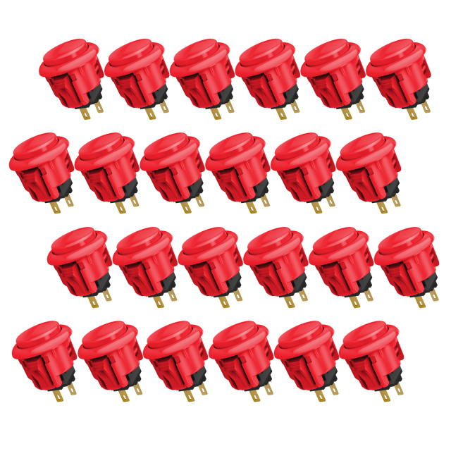 Qanba D-lite Arcade buttons 30mm and 24mm