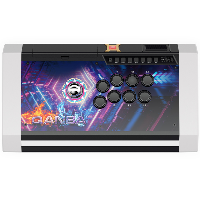 Qanba Q3MF-GV Obsidian Arcade Joystick Silent Multifunction Edition for PC