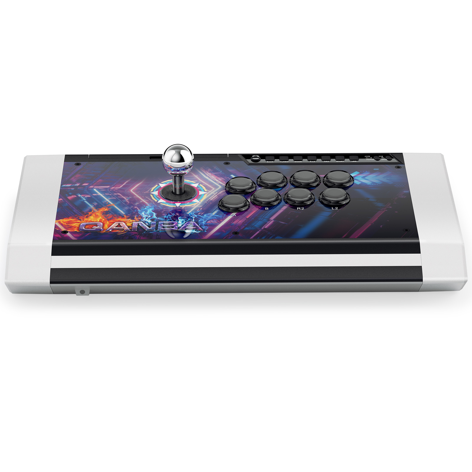 Qanba Q3MF-GV Obsidian Arcade Joystick Silent Multifunction Edition for PC