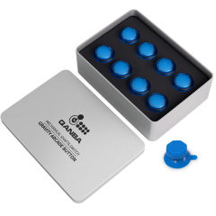 TD01 Clear blue (30mm)(8 pcs）