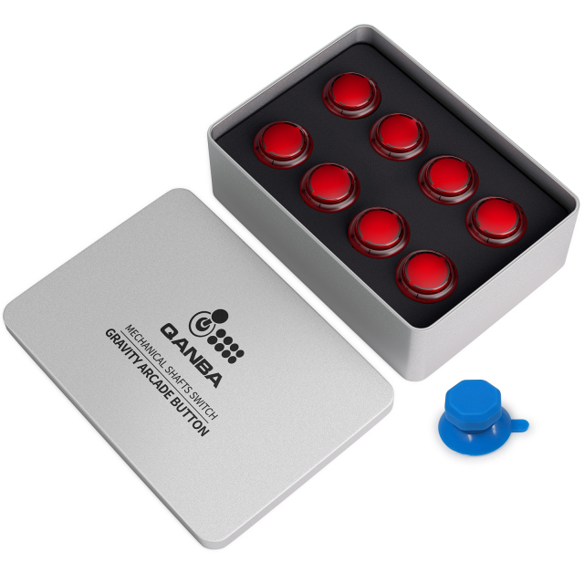Qanba Gravity KT Arcade buttons