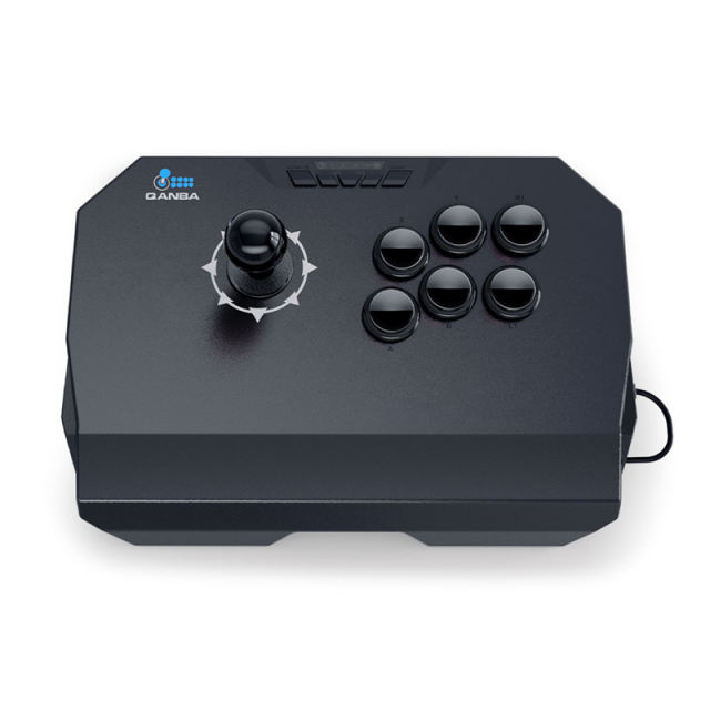 Qanba N1-BQ N1-BG Arcade Joystick Black for Pc &Android (Fighting Stick)