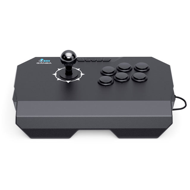 Qanba N1-BQ N1-BG Arcade Joystick Black for Pc &Android (Fighting Stick)