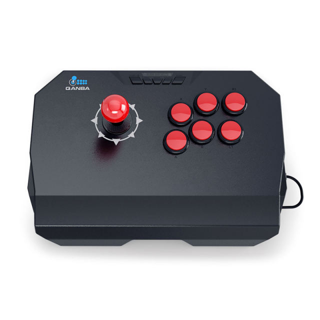 Qanba N1-BQ N1-BG Arcade Joystick Black for Pc &Android (Fighting Stick)