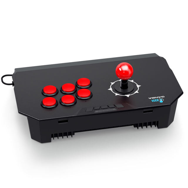 Qanba N1-BQ N1-BG Arcade Joystick Black for Pc &Android (Fighting Stick)