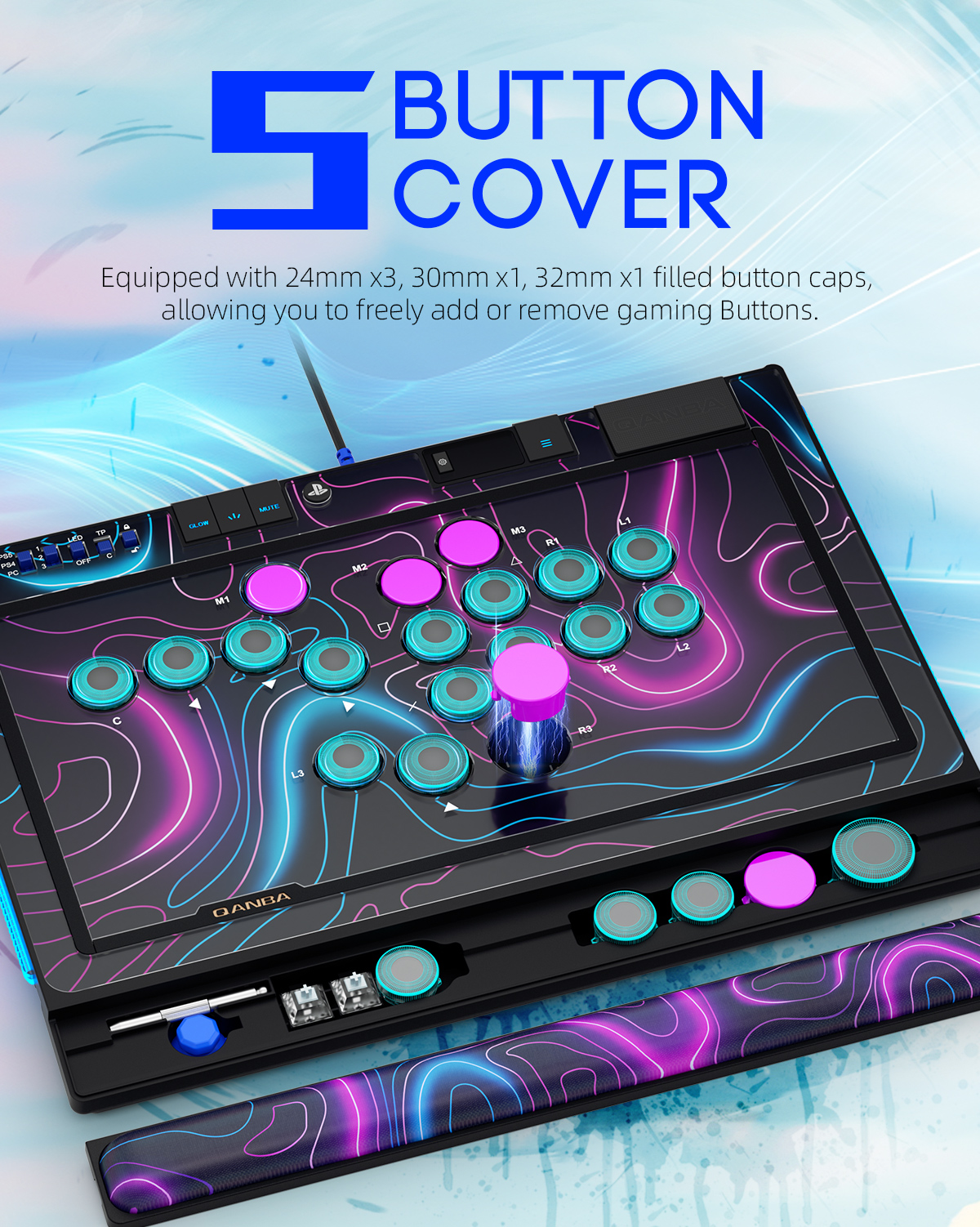 QANBA SAPPHIRE S1 leverless controller