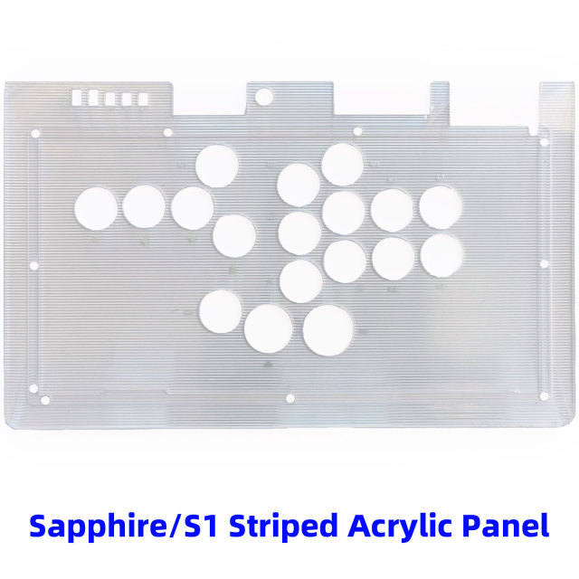 SAPPHIRE S1 Striped Transparent Acrylic Panel