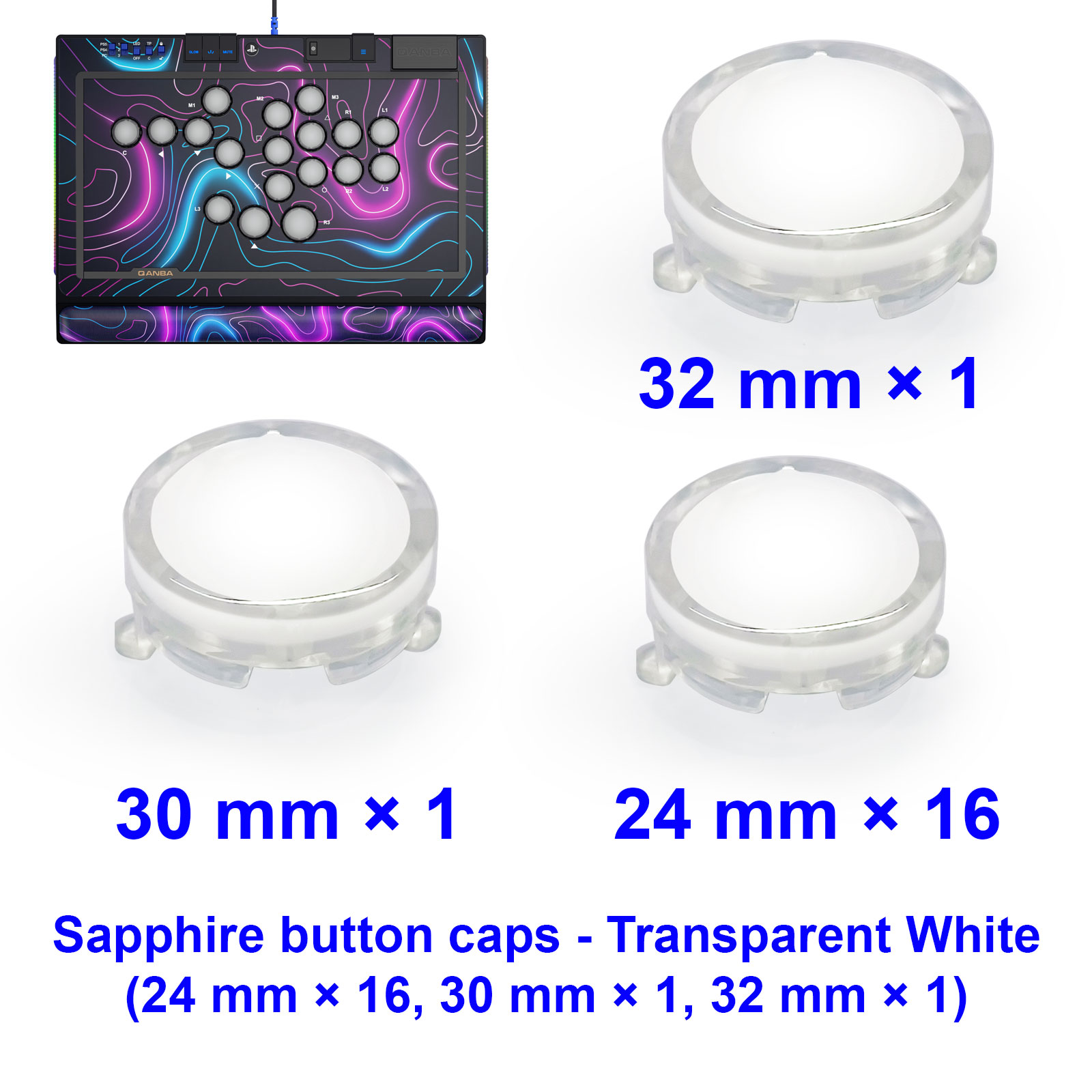 SAPPHIRE S1 Button Cap