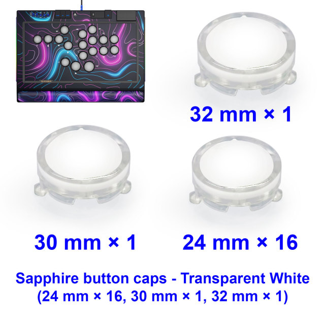 SAPPHIRE S1 Button Cap