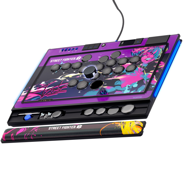 QANBA SAPPHIRE S1 Leverless Arcade Controller Street Fighter Juri