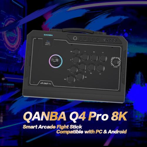 QANBA Q4 Pro 8K Arcade Fight Stick