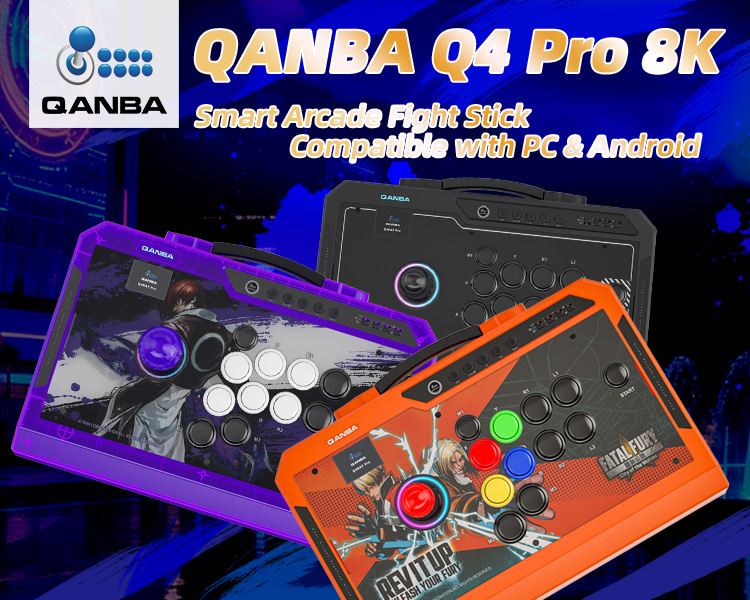 Qanba Global Shop | Official Arcade Fight Sticks & Accessories