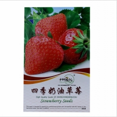 100 seeds/bags for planting hybrid strawberry seeds