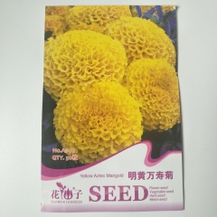 Yellow marigold seeds 50 seeds/bags