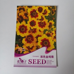 double colors coreopsis seeds 50 seeds/bags
