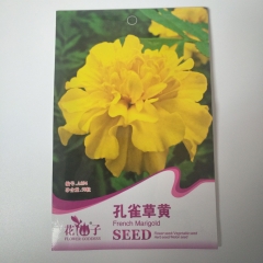 Yellow French marigold seeds 250 seeds/bags