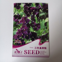 Black pansy seeds 30 seeds/bags