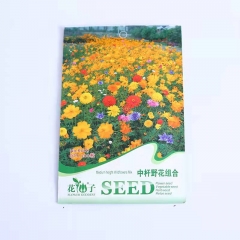 Medium height wild flower seeds mix seeds 200 seeds/bags