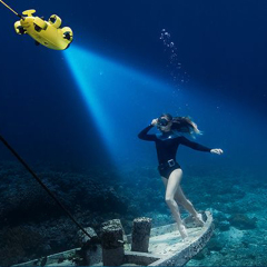 Basic Version FIFISH V6 Underwater Drone ROV Omnidirectional Movement