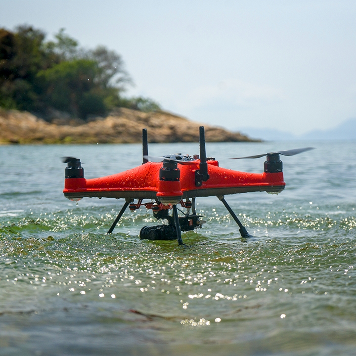 Fabricante profesional de Splash-Drone impermeable