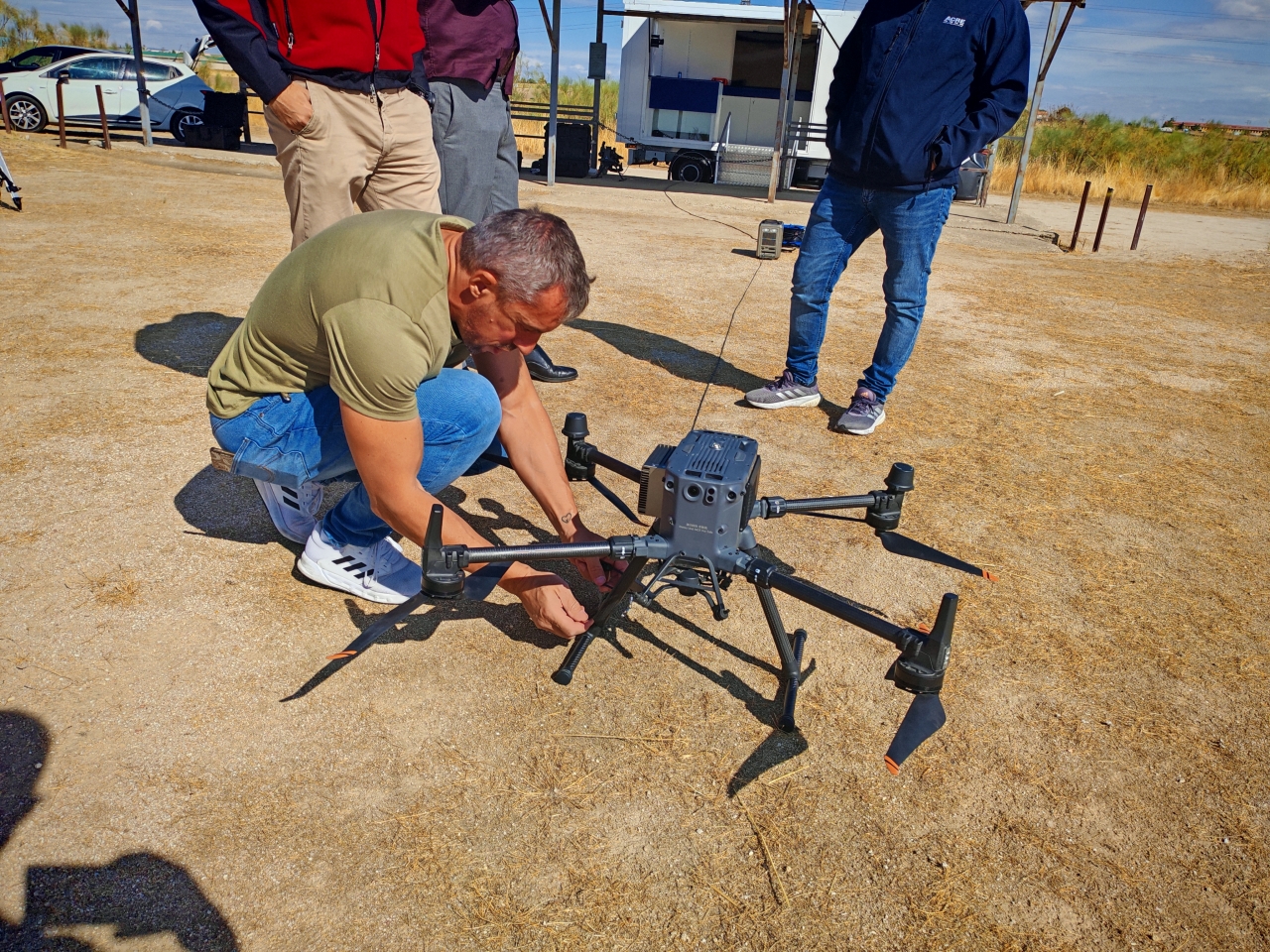 Tether Station For Dji Matrice 300 350 Cable Auto Reel