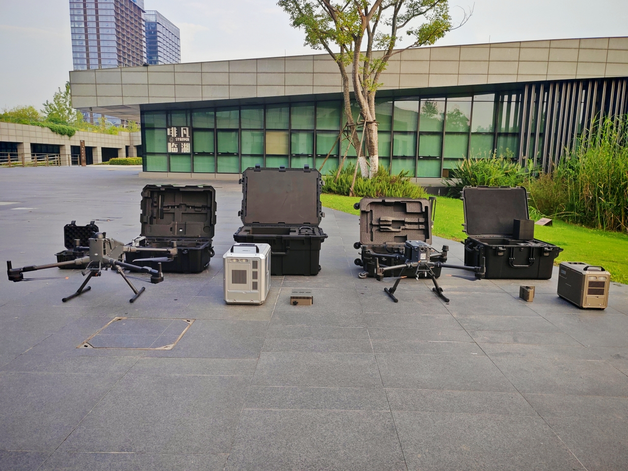 MTOW 60kg 12KW 220m Tether Station Automated Winch Reel