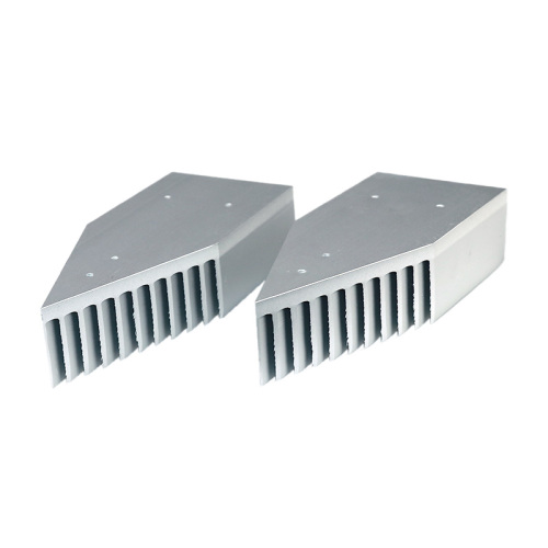 All Kinds Of Radiator Stock High-density Heat Dissipation Teeth Extruded Aluminum Profiles Can Be Customized