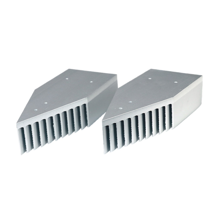 Todos los tipos de radiadores Dientes de disipación de calor de alta densidad Los perfiles de aluminio extruido se pueden personalizar