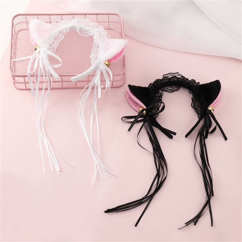 Korean Lolita Fluffy Cat Ears Headband Distributor