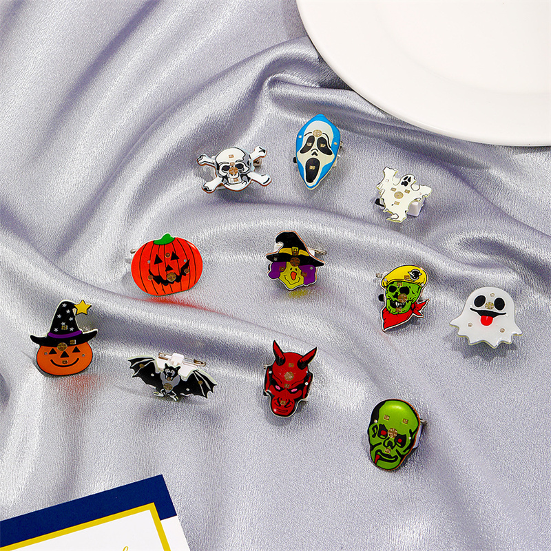Wholesale Jewelry Halloween Funny Cartoon Brooch Pin