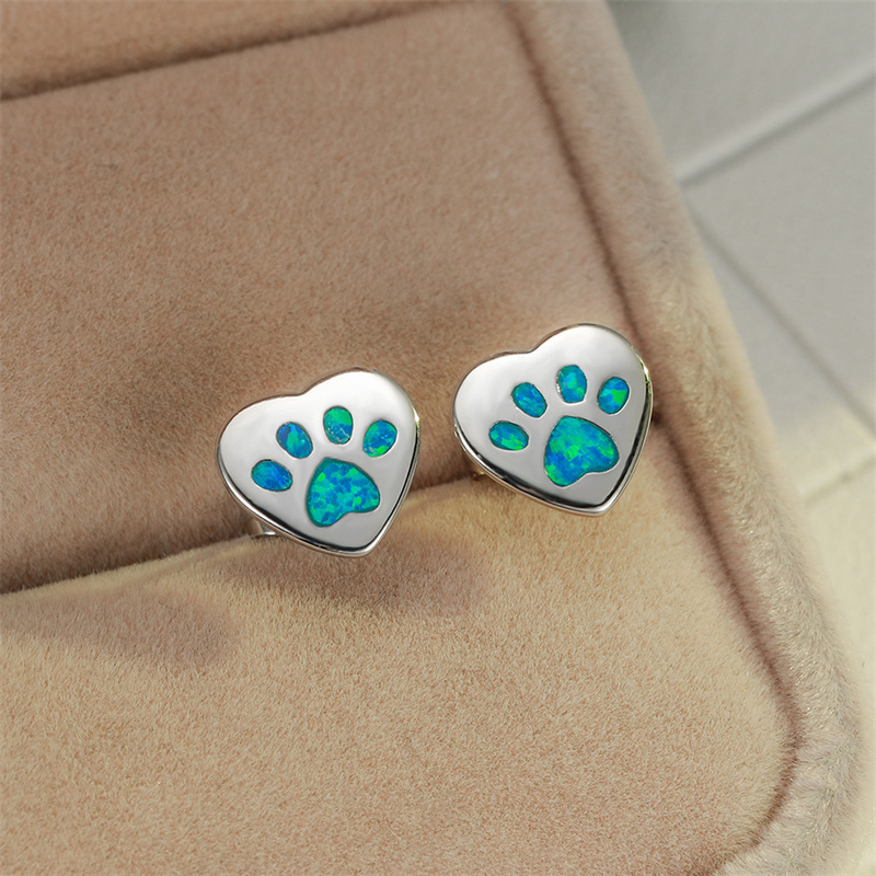 Cute Cat Claw Design Stud Earrings Supplier