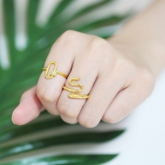 Snake Ring Design Fashion Luxury High-end Ring, Cool Open Bracelet Supplier