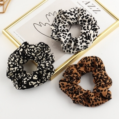 Wholesale Jewelry Korean Retro Simple Temperament Girl Leopard Print Hair Tie Non-slip Simple Hair Accessories