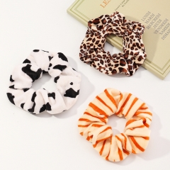 Wholesale Jewelry Korean Style Hair Accessories Head Rope Leopard Print Hair Band French Style