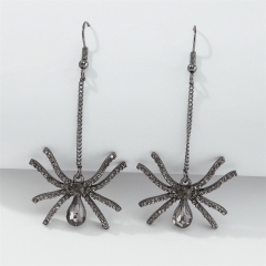 Style Earrings Retro Long Earrings Exaggerated Spider Distributor