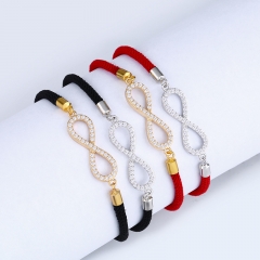 Direct s Korean Fashion Simple Personality Zircon Bracelet Trend Couple Bracelet Manufacturer