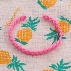 Exaggerated Popular Zircon Paint Smiley Expression Adjustable Bracelet Distributor